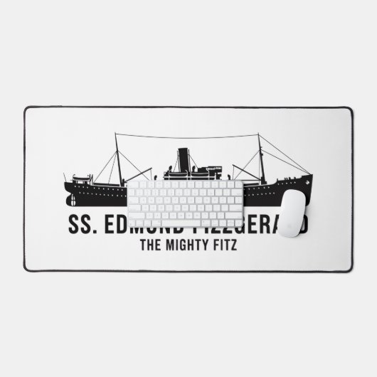 Historic SS Edmund Fitzgerald Mighty Fitz Maritime Bureaumat (Keyboard & Muis)