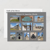 Historic St. Augustine, Florida Briefkaart (Voorkant / Achterkant)