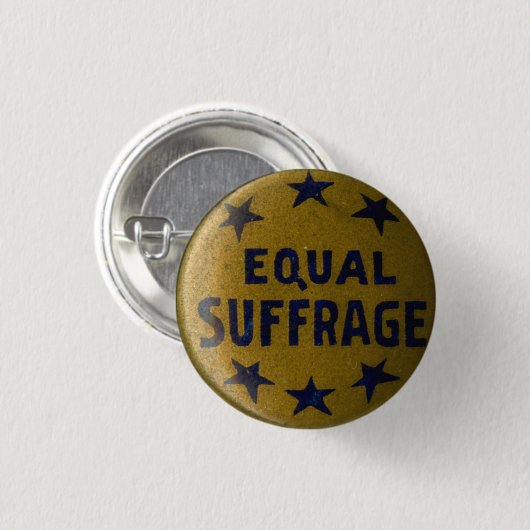 Historic Suffrage Pin Commemorative button (Voorkant /achterkant)