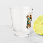 Historic Tarot Shot Glass Glas (Links)