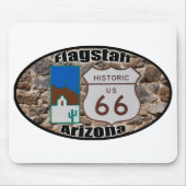 Historic US Route 66 Flagstaff Arizona Muismat (Voorkant)