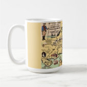 Historic Williamsburg Map Mug (Gauche)