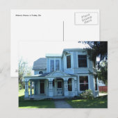 Historic Yreka Victoriaans Home Briefkaart (Voorkant / Achterkant)