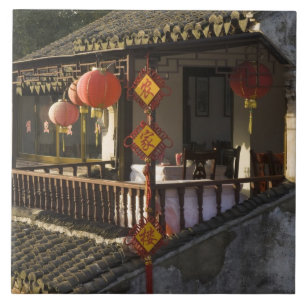 Historic Zhouzhuang Water Village, Zhouzhuang, Tegeltje
