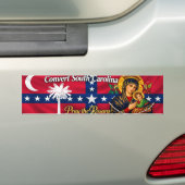 Historical Convert South Carolina Bumper Sticker (En voiture)