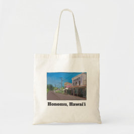 Historical Hawaii Plantation Town Honomu Nostalgic Tote Bag
