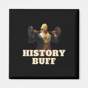 Historicus George Washington 4 juli fitness Magneet
