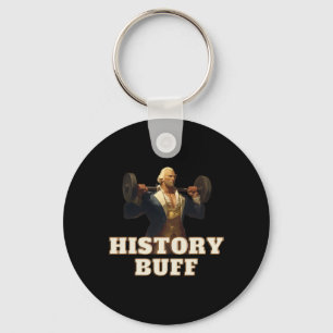 Historicus George Washington 4 juli fitness Sleutelhanger
