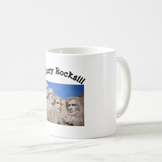 Historie Rocks Coffee-Mok Koffiemok (Voorkant rechts)