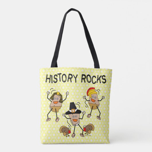 Historie Rocks Draagtas (Achterkant)