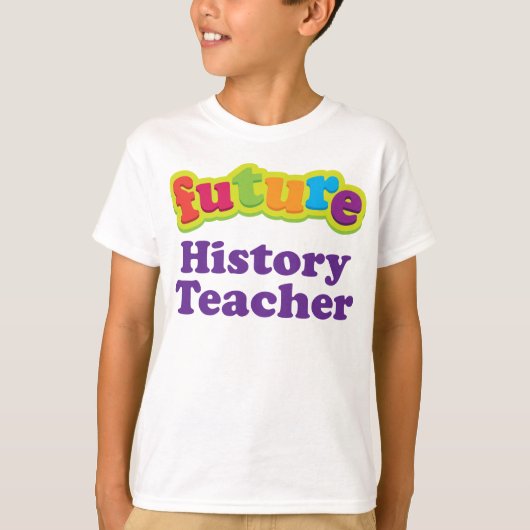 Historiedocent (Future) Baby Baby T-Shirt (Voorkant)