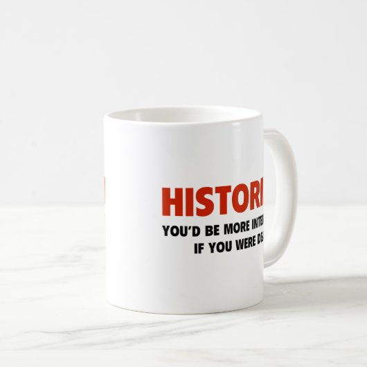 Historien Coffee Mug (Devant droit)