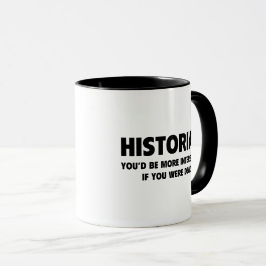 Historien Coffee Mug (Devant droit)