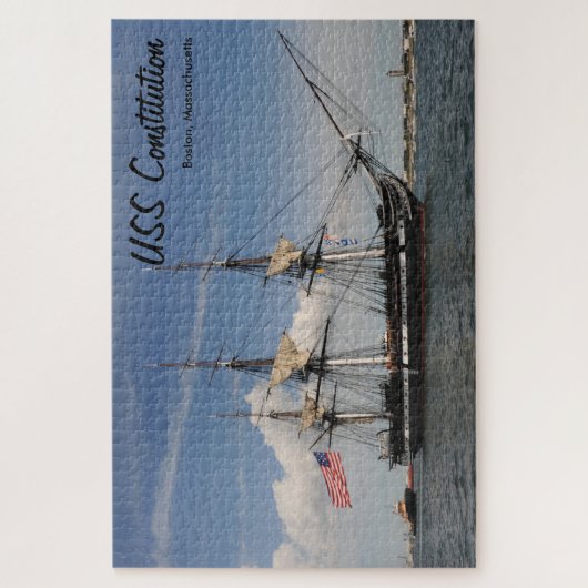Historique Boston USS Constitution Jigsaw Puzzle (Vertical)