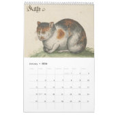 Historique Chat Art 2025 Calendrier mural (Jan 2026)