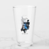 Historique de transit par verre de scooter mobile (Dos)