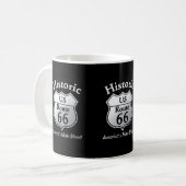 Historique US ROUTE 66 tasse de café (Devant gauche)