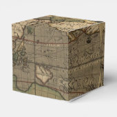 Historisch Antiek Oude Wereldkaart VIII Bedankdoosjes (Achterkant)