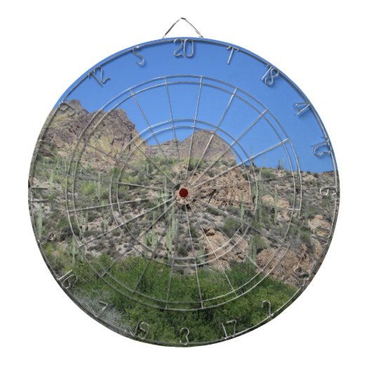 Historisch Apache Trail Dartbord (Voorkant)