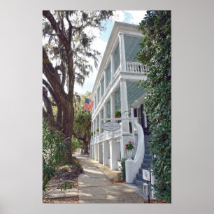 Historisch Beaufort, South Carolina, herberg Poster