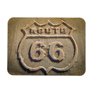 Historisch bord Route 66, Arizona Magneet