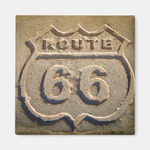 Historisch bord Route 66, Arizona Magneet