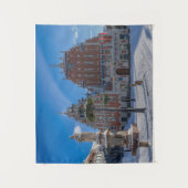 Historisch centrum in Riga, Letland Wandkleed (Voorkant)