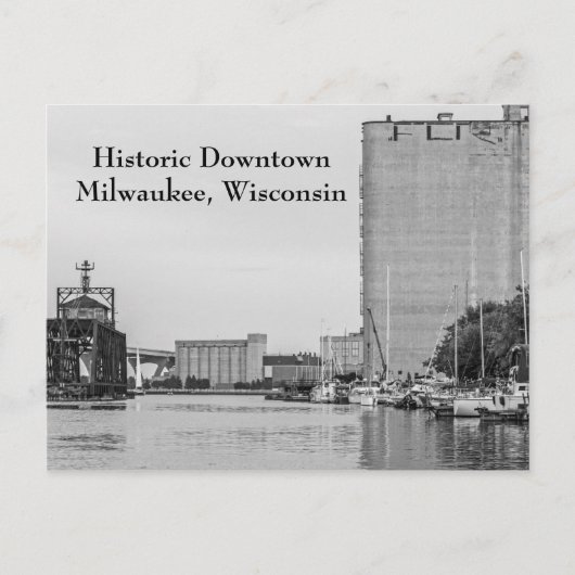 Historisch centrum Milwaukee Wisconsin Briefkaart (Voorkant)