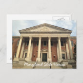Historisch centrum van Annapolis Maryland Briefkaart (Voorkant / Achterkant)