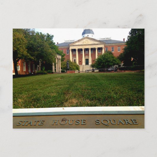 Historisch centrum van Annapolis Maryland Briefkaart (Voorkant)