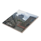 Historisch district in de stad Quebec Tegeltje (Zijkant)