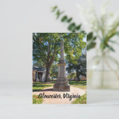 Historisch district in Gloucester, Virginia Briefkaart (Staand voorkant)