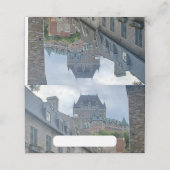 Historisch district in Quebec (Buitenkant ongevouwen)