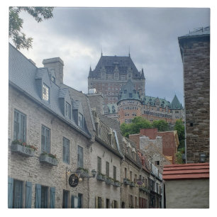 Historisch district in Quebec City Tegeltje