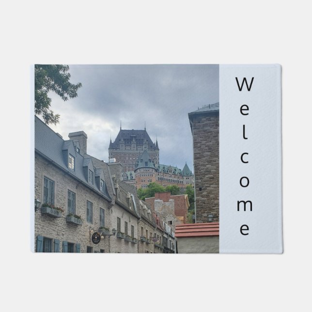 Historisch district in Quebec Deurmat (Voorkant)