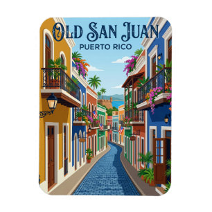 Historisch district Old San Juan Puerto Rico Magneet