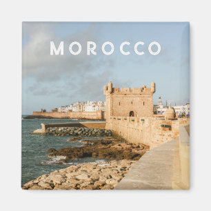 Historisch Essaouira, Marokko authentieke reisfoto Magneet