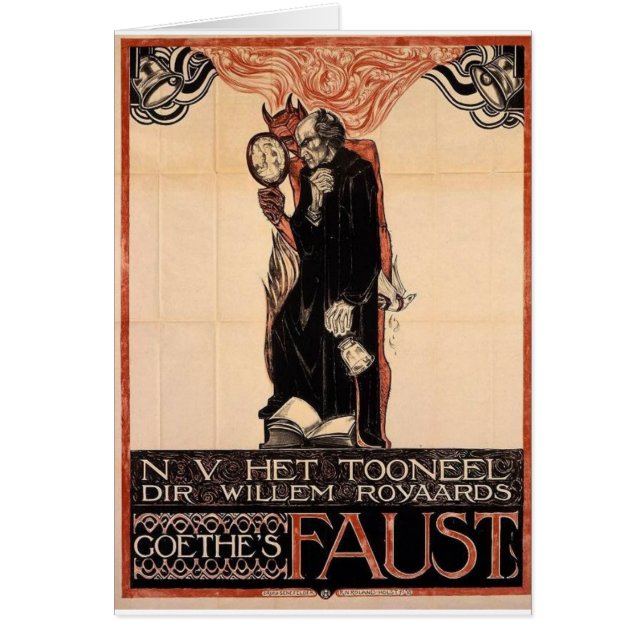 Historisch Faust poster (Voorkant)