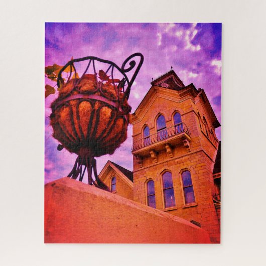 Historisch huis legpuzzel (Verticaal)