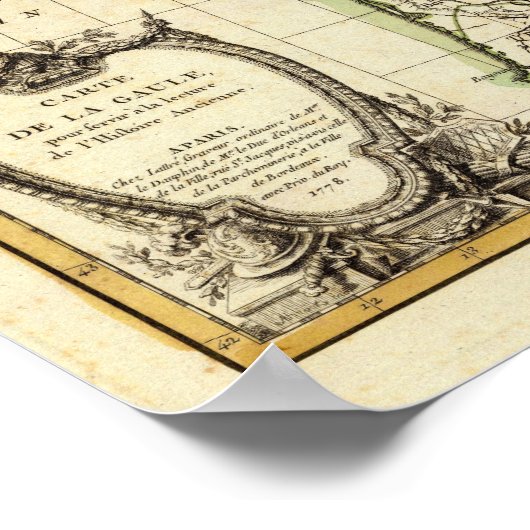 Historisch Jerusalem Poster (Hoek)