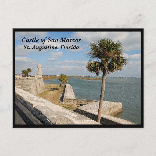Historisch Kasteel van San Marcos Feestdagenkaart (Voorkant)