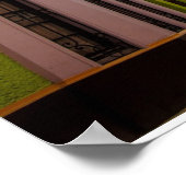 Historisch kleurrijke gebouwen poster (Hoek)