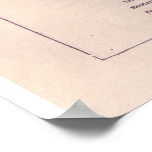 historisch menselijk lichaam in 1920 poster (Hoek)