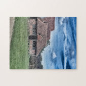 Historisch middeleeuws Engels barnscène Legpuzzel (Horizontaal)