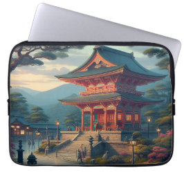Historisch Nara, monumenten van het oude Nara Laptop Sleeve