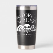 Historisch Nerdery Water Geïsoleerde Drinkbeker (Voorkant)