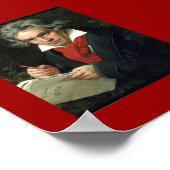 Historisch Poster Beethoven (Hoek)