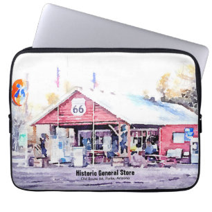 Historisch Route 66 Arizona General Store Waterver Laptop Sleeve