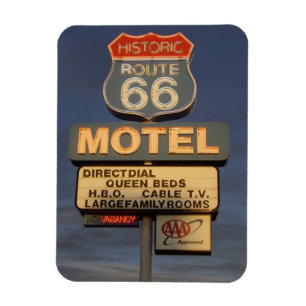 Historisch Route 66 Magnet Magneet