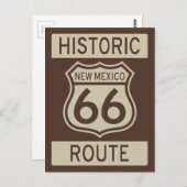 Historisch Route 66 New Mexico Briefkaart (Voorkant / Achterkant)